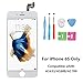 Produktbild Rarlon Display Compatible Für iPhone 6S Weiß LCD Bildschirm Ersatz Für Touchscreen Glas Reparaturset Ersatz Einschließlich Kostenlose Werkzeug(6S-Weiß)