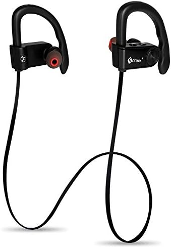Sports Bluetooth Headphones Gosin® Sports Bluetooth Earphone Bluetooth Headphones Ear Hook Wireless Earbuds Stereo V4.1 Portable Headset Waterproof for iPhone 7,Plus, iPhone 6/6S/5S, Samsung Galaxy S7, Edge, S6,Edge, Note 5, Note 4 LG, Nokia, Huawei, Sony Xperia