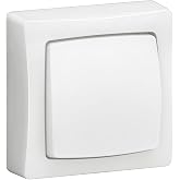 LEGRAND Inter Switch or Push Button 10A, OTEO, Surface White 086001E | Switch - Switch 10AX or Push Button 10A, OTEO range, S