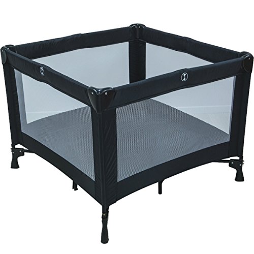 Baby PlayPen with mattress (100x100 cm) (BLACK)
