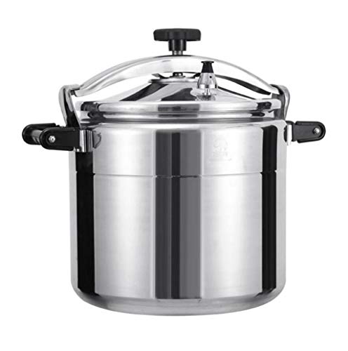 GHKWXUE Autocuiseur en Acier Inoxydable Rice Cooker, Grande capacité Disponible Multi-Cuire Vapeur mijoteuse et Wok marmite à Soupe, Base Induction for Home Hôtel Restaurant 15L-40L