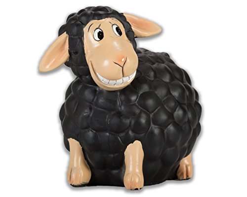 wunderschöne Spardose,Sparschwein,Sparbüchse Modell schwarzes Schaf