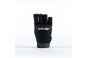 GENERIC Anatomic Pro Hockey Gloves Hand Protection - Black - New Season 2023