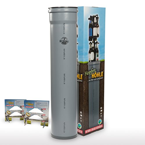 HopfenHöhle: Outdoor Erdloch Bierkühler, Bar-Gadget, Bier-Geschenk (Universal: 15x 0.5l / 0.33l Stups / 0.33l Langhals) - 7
