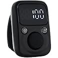 Digital Tally Counter, Handheld Clicker with LCD Display and Finger Ring