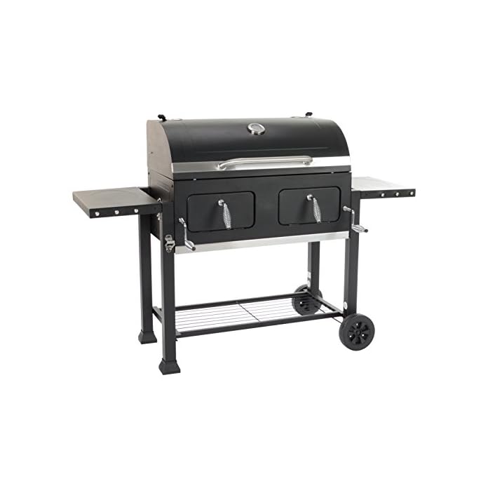 Landmann 11510 Holzkohlegrill Schwarz 110x155x67 Cm