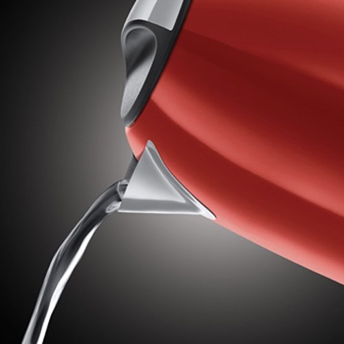 Russell Hobbs 20412-70 Colours Plus+ Flame Red Wasserkocher mit Schnellkochfunktion, 1,7 L, 2400 W, rot - 3
