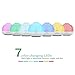 Produktbild PULNDA X300 300ml Ätherisches Öl-Diffusor, Aromatherapie Luftbefeuchter Ultraschall Vernebler mit 4 Zeit-Einstellung, 7 LED-Farbenlichter, Einstellbarer Nebelmodus und Wasserlose Auto-Ausschaltung für Büro & Hause