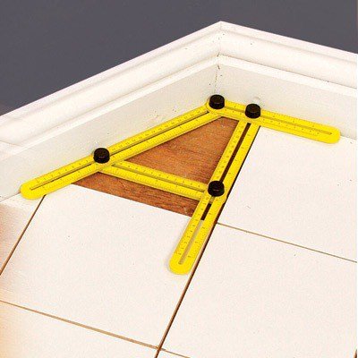 Aonesy Multi Angle Messlehre Allgemeine Messwerkzeuge für Toolbox 2 Pack Gelb - 7