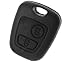 Replacement Of 2 Button Remote Key Fob Case Shell For Peugeot & Citroen C3 C4 C5