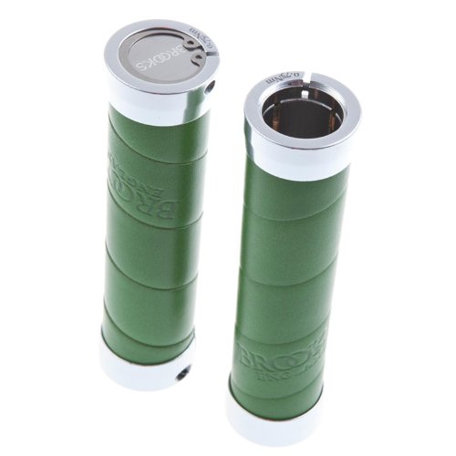 Brooks Slender Leder Lenkergriffe 130 mm, Slender - 6