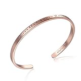 SOLOCUTE Rosegold Damen Armband mit Gravur SOLOCUTE Rosegold Damen Armband mit Gravur