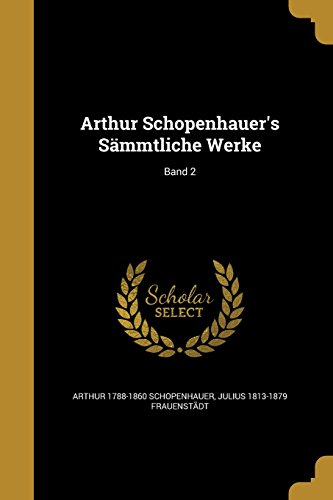GER-ARTHUR SCHOPENHAUERS SAMMT