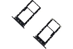 jbTec SIM-Tray/SD-Card kompatibel mit Samsung Galaxy Tab A8 10.5 - Kartenhalter Slot Schlitten Rahmen, Farbe:Dark Gray (Schwarz)