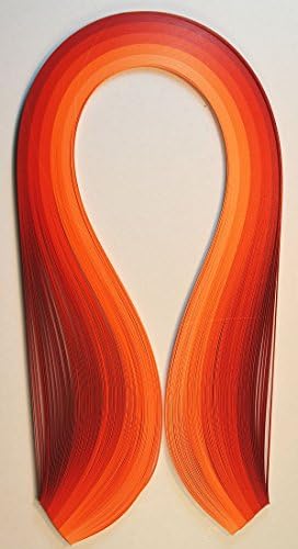 Quilling strips 5 mm/420 mm Mix of Red