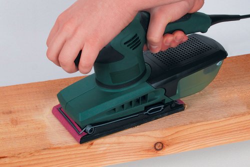 Wolfcraft 1967000 25 Schleifstreifen 93 x 230 mm, gelocht - 2