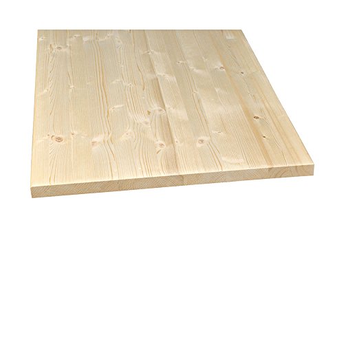 Möbelbauplatte Regalbrett Regalboden Leimholz Fichte Naturwuchs 1200 x 600 x 18 mm