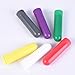 Mudder Essential Oil Tubes Blank Nasal Inhaler Tubes Refillable Plastic Inhaler Tubes with Wicks, 6 Colors, 24 Pieces