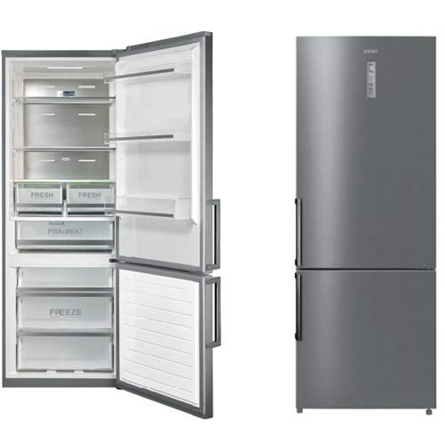 INFORAD FRIGORIFICO Combi 188 x 70 cm, No Frost, A+, INOX, luz Led,