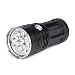 Produktbild LED Taschenlampen 10000 Lumens, Xjp Aluminium Single Flashlight Torches for Camping, Hunting, Hiking, Cycling