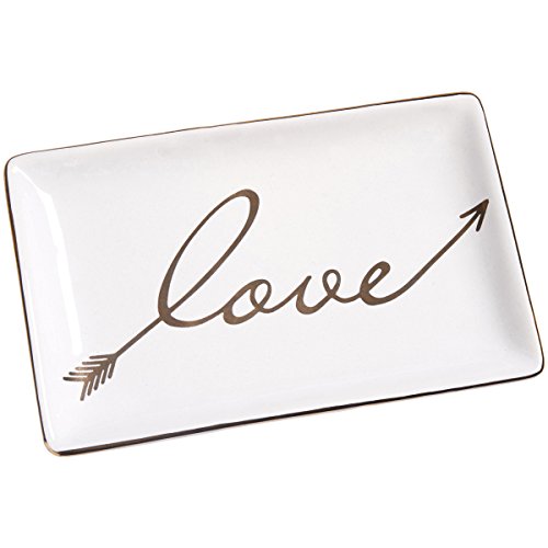 Preisvergleich Produktbild Chloe "Love-Pfeil Keramik Tablett