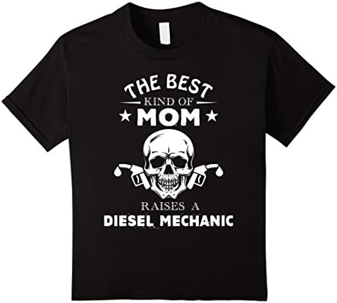 Kids Diesel Mechanic Shirt - Diesel Mechanic Tee Shirt 10 Black