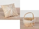 Conjunto muy original, regalo para novia sencillo y natural a la vez.