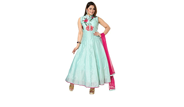 Anarkali/Gown Collar Neck 