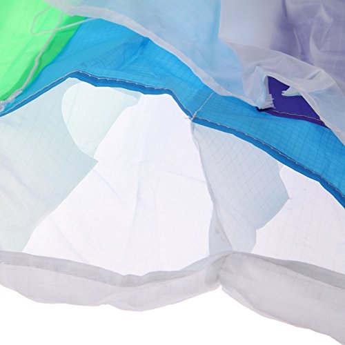 MagiDeal 1.4m Dual Line Control Parafoil Parachute Rainbow Outdoor Park Beach Kite reviews MagiDeal 1.4m Dual Line Control Parafoil Parachute Rainbow Outdoor Park Beach Kite