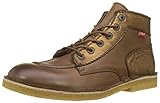  Kickers - Botas de Otra Piel Unisex Infantil, Marrón (Marrón (Marron Metal 93)), 31 EU