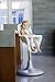 Boon Flair Pedestal Highchair (White/Orange)