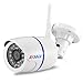 Produktbild AOEIUV Yoosee WiFi ONVIF IP-Kamera 1080P 960P 720P drahtlose verdrahtete P2P-Alarm-CCTV-Kugel-Außenkamera mit SD-Kartensteckplatz max. 64G,720P