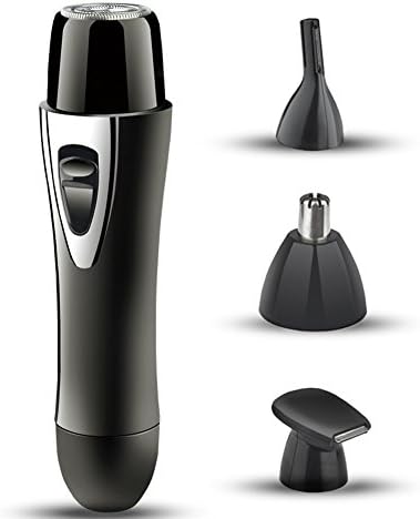 Nose Hair Trimmer for Men Women, PIMITI Nose Hair Clipper Eyebrow Trimmer Stainless Steel Facial Hair Groomer USB Rechargeable Bikini Trimmer Painless Removal of Hair Shaver for Facial, Arms, Legs, Underarms, Bikini Line