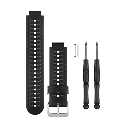 Garmin Wechselarmband für Forerunner 230/235/630 - schwarz/grau, One Size