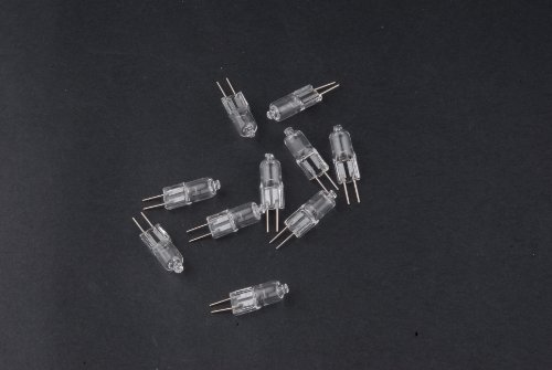Preisvergleich Produktbild Tinxi 10 Stück Halogen-Stiftsockellampe G4 12V 20W 2800K