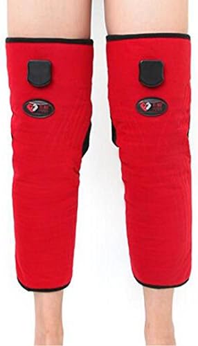 Electric Heating Knee Pads , 360Âº Full Area Fever Far-Infrared Hyperthermia Washable Relief Arthritis Pain (A Pair)