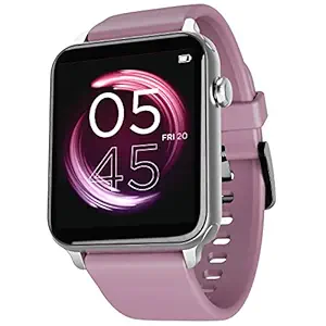 boAt Wave Call Smart Watch with Bluetooth Calling, Dial Pad, 1.69? HD Display, Sharper Resolution, Slim Design, 150+ Watch Faces, HR & SpO2, Multiple Sports Modes & IP68(Mauve)