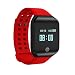 Produktbild JTWJ Smart Herzfrequenz Armband Patent Gesundheit Bluetooth Blutsauerstoff Sport Wasserdichte Uhr (Farbe : Red)