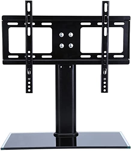 Gadget-Wagon Floor Stand with Tempered Glass Base for 26-42" LED LCD TV