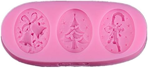 MISITE Chocolate Christmas Tree Sugarcraft Silicone Sugar Resin Craft DIY Moulds Gum Paste Cake Decorating Fondant Mold #029