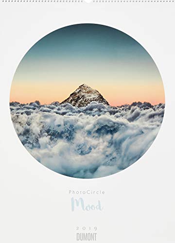 Photo-Circle Mood 2019 - Landschafts-Fotografie kreisrund - Poster-Format 49,5 x 68,5 cm