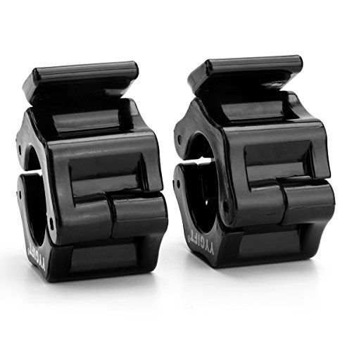 Barbell Collar YYGIFT® 25mm/30 mm Hantelverschlüsse Hantelstangen Verschluss Barbell Halsbänder für Langhantelstange Curlstange Kurzhantelstange 1 Paar - 4