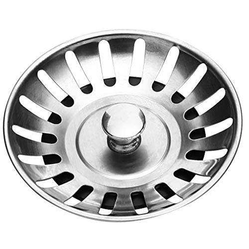 Stadux Stainless Steel Kitchen Sink Strainer Plug, Diameter:78mm