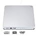 Produktbild JRing USB 2.0 Portable DVD Combo Drive Slim DVD Lesen CD R CD RW Brenner Notebook Universal DVD SuperDrive für Windows & Mac OS System für iMac Macbook (Pro) Lenovo Dell Acer Asus Sony (Weiß)