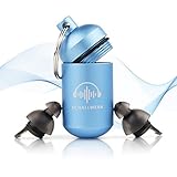 SCHALLWERK  Sleep+ 30 dB - Protection auditive - protège l'oreille et procure un sommeil réparateur - 2 protections auditives supplémentaires pour petites oreilles (Boîtier compact, noir)