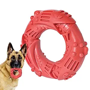 Xerath Dog Chew Toy for Aggressive Chewers/Tough Durable Natural Rubber Puppy Chew Toy/Interactive Training Teething Toys/Designed for Medium to Large Dogs