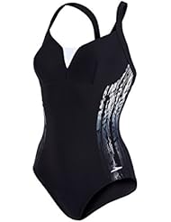 Speedo Bañador Negro / Blanco ES 40 (DE 38)
