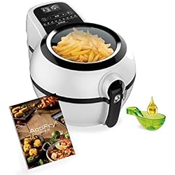 Tefal Actifry Genius XL FZ7600 Hot Air Fryer Friteuse en acier inoxydable Noir 1,2 l 1 350 W 60 min