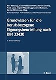 Grundwissen für die berufsbezogene Eignungsbeurteilung nach DIN 33430 by 