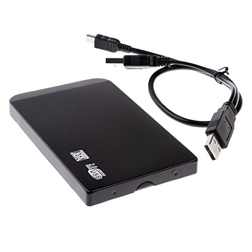 Generic USB 2.0 SATA Extern 2.5 „SSD HDD Festplatte Gehäuse Laptop Plattengehäuse – Schwarz - 3